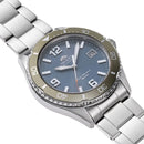 Solar diving watch Orient Kamasu RA-WJ0002L, 39.9mm stainless steel case, sapphire crystal, 200m water resistance, features quartz movement and luminous display, perfect for sports enthusiasts and outdoor activities.