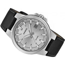 Casio analog men's watch mtp-e173l-7av leather strap 50m water resist