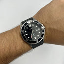 Casio marlin diving men's watch mdv-106-1a black dial 44mm rubber strap 200m water resist casio marlin mdv-106-1a men's diving watch black dial 44mm rubber strap 200m water resist