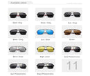 KINGSEVEN Aluminum Men's Sunglasses Polarized Lens Brand Design Temples Sun glasses Coating Mirror Glasses Oculos de sol 7719