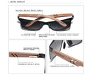 KINGSEVEN Brand New Design Aluminum+Walnut Wooden Handmade Sunglasses Men Polarized Eyewear Accessories Sun Glasses For Women