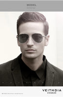 VEITHDIA Men's Sunglasses Aluminum Photochromic Women Polarized UV400 Lens Fashion Driving Outdoor Eyewear Male Sun Glasses 6699