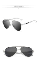 VEITHDIA Men's Sunglasses Aluminum Photochromic Women Polarized UV400 Lens Fashion Driving Outdoor Eyewear Male Sun Glasses 6699