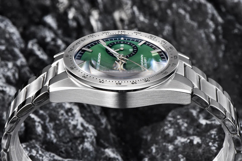 2025 New PAGANI DESIGN Retro Men's Watches Luxury Chronograph Wristwatches Quartz Watch For Men AR Sapphire Waterproof Luminous