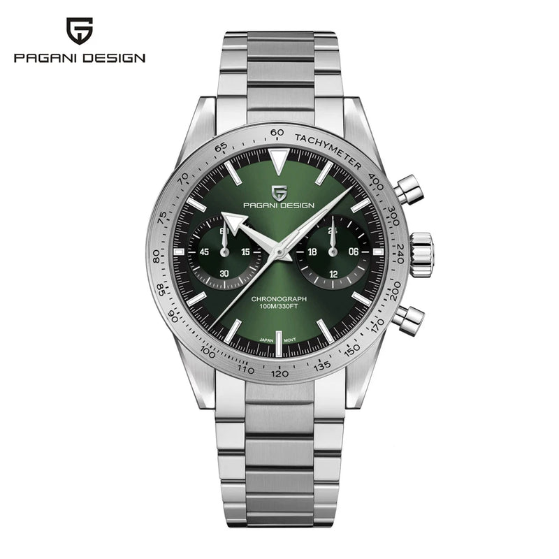 2025 New PAGANI DESIGN Retro Men's Watches Luxury Chronograph Wristwatches Quartz Watch For Men AR Sapphire Waterproof Luminous