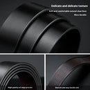 Men's Leather Belts Fashion Automatic Buckle Cowskin Male Belts Luxury Designer Black belt 105-160cm Plus Size Jeans Belt