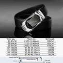 Men Belts Automatic Buckle Belt Genune Leather High Quality Belts For Men Leather Strap Casual  Buises  for Jeans