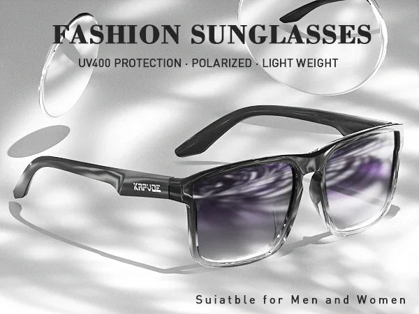 Kapvoe Sale Polarized Bike Driving Cycling Eyewear Riding Outdoor Road Sunglasses Men Women Sports Glasses UV400 Cycling Goggles