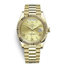 Fashionable week calendar watch men's Japanese imported quartz watch waterproof watch