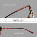 KINGSEVEN Luxury Causal Large Frame Sunglass Women Sunscreen Fashion Polarized UV400 Glasses Outdoor Driving Alloy Eyeglasses