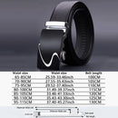 Men Belts Automatic Buckle Belt Genune Leather High Quality Belts For Men Leather Strap Casual  Buises  for Jeans