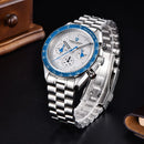 PAGANI DESIGN New Retro Watch Luxury Moon Quartz Watches For Men Stainless steel Luminous waterproof Sport Chronograph Man 2025