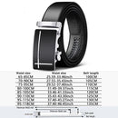 Men Belts Automatic Buckle Belt Genune Leather High Quality Belts For Men Leather Strap Casual  Buises  for Jeans