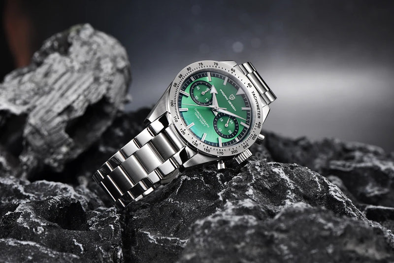 2025 New PAGANI DESIGN Retro Men's Watches Luxury Chronograph Wristwatches Quartz Watch For Men AR Sapphire Waterproof Luminous