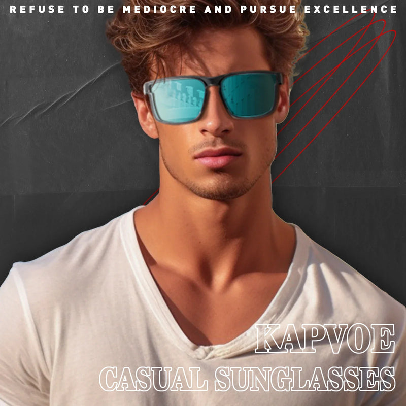 Kapvoe Sale Polarized Bike Driving Cycling Eyewear Riding Outdoor Road Sunglasses Men Women Sports Glasses UV400 Cycling Goggles