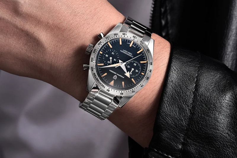 2025 New PAGANI DESIGN Retro Men's Watches Luxury Chronograph Wristwatches Quartz Watch For Men AR Sapphire Waterproof Luminous