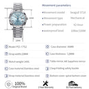 PAGANI DESIGN DD36 Men's Watches Fashion Automatic Watch For Men AR Sapphire Glass ST16 Mechanical Wristwatch Men 2025 New Watch