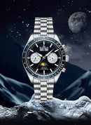 BAOFEILUN Moonwatch Style Men Automatic Watches 42mm Stainless Steel Galaxy Dial Sapphire crystal 5ATM Full Calendar Luxury Gift